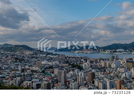 港町の風景　長崎 73235126