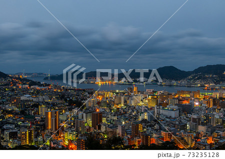 港町の風景 長崎 港町の風景 長崎 73235128