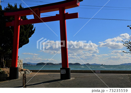令和3年新春明けの羽豆神社 73235559