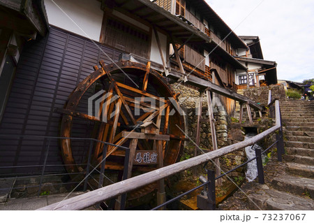 中山道馬籠宿、中津川市、岐阜県、日本 73237067