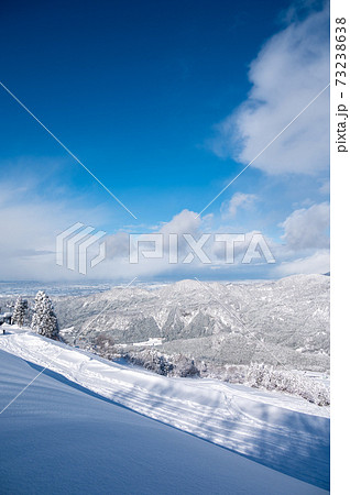 立山山麓スキー場からの景色 立山山麓スキー場からの景色 73238638
