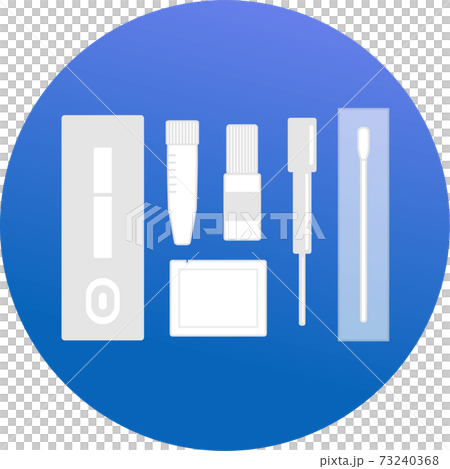 抗体 / 抗原検査キット　アイコン 73240368