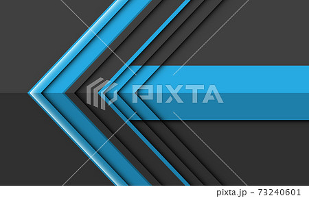 Abstract blue grey arrow direction design modern futuristic background vector illustration. 73240601