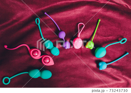 Vibrator for relaxation and pleasure.Vibrator for sex games. Vaginal exercise machines for intimate.Vibrator toys for adults. Sex toys. 73243730