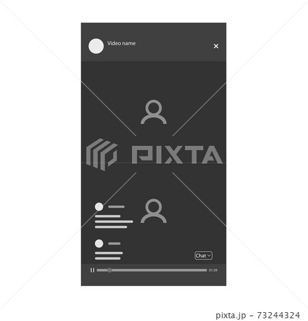 Screenshot of the for your website, application, user interface. Vector illustration. Screenshot of the for your website, application, user interface. Vector illustration. 73244324