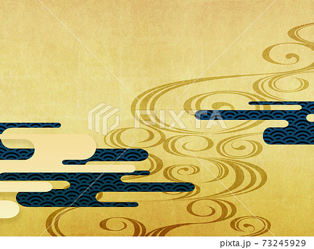 金箔　背景素材 73245929