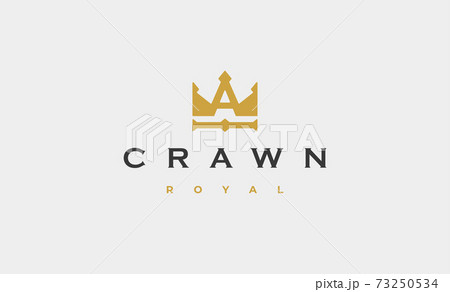 letter a king royal logo Design Vector illustration letter a king royal logo Design Vector illustration 73250534