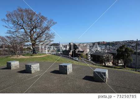 清水ヶ丘公園からの眺望（横浜市南区） 73250785