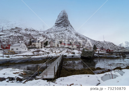 Winter in Norway. 73250870