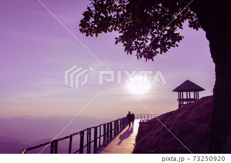 Couple on Doi Pui Co. Couple on Doi Pui Co. 73250920