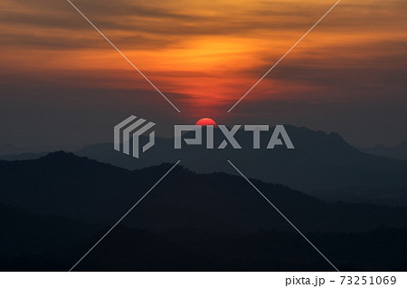 Sunset Landscape. 73251069
