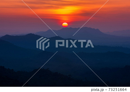 Sunset Landscape. 73251664