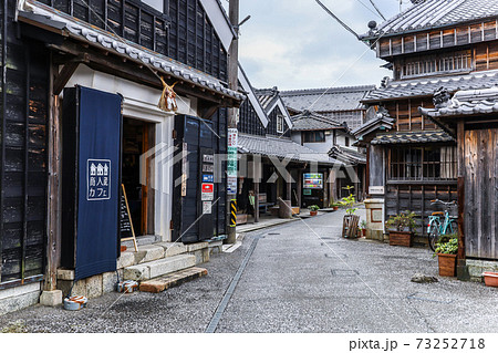 伊勢河崎の古い町並みの写真素材 [73252718] - PIXTA