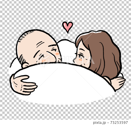 Illustration of senior sex 73253597