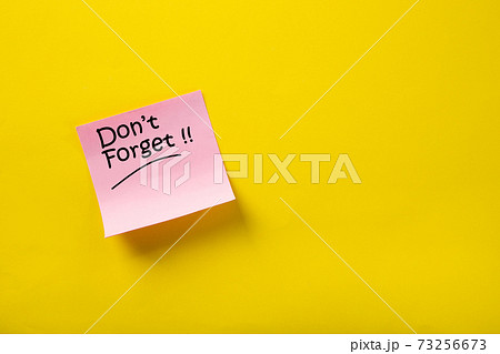 Don't forget date meeting reminder 73256673