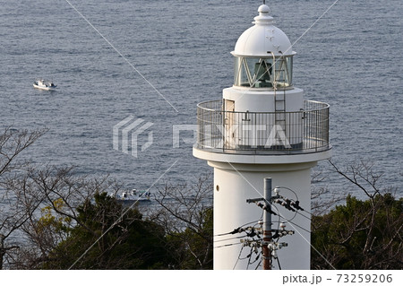 越前岬灯台の写真素材 [73259206] - PIXTA