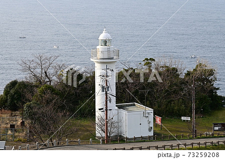 越前岬灯台の写真素材 [73259208] - PIXTA