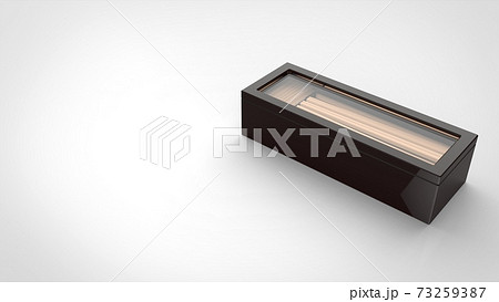 chopsticks case closed white background one right 73259387