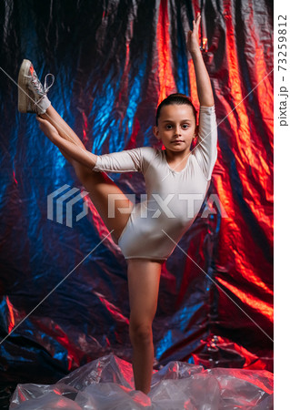 child ballet dance kid talent flexible small girl 73259812