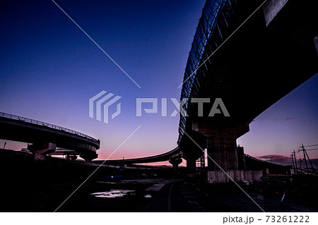 京都府城陽市で建設中の新名神高速道路 73261222