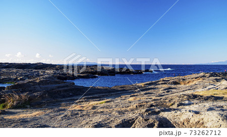 湘南三浦半島の先端の城ヶ島の冬 湘南三浦半島の先端の城ヶ島の冬 73262712