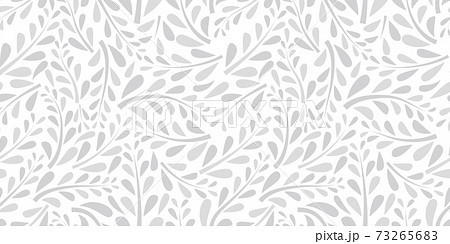 スタイリッシュなオーガニックパターンのイラスト素材