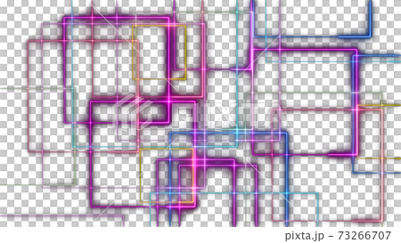 CG Square Multiple glowing square frames CG Square Multiple glowing square frames 73266707