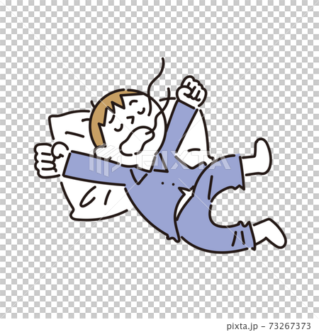 一個從睡眠中醒來大喊的男孩 一個從睡眠中醒來大喊的男孩 73267373