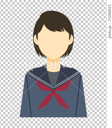 水手服的高中女生 73268825