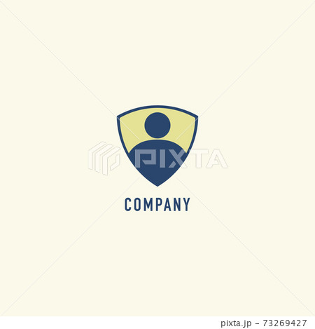Personal Data Security Logo Design Template, Digital Security, Shield People Sign, Emblem Logo Concept Personal Data Security Logo Design Template, Digital Security, Shield People Sign, Emblem Logo Concept 73269427