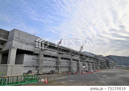 建設中の北陸新幹線南越駅 建設中の北陸新幹線南越駅 73270010