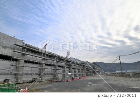 建設中の北陸新幹線南越駅 建設中の北陸新幹線南越駅 73270011