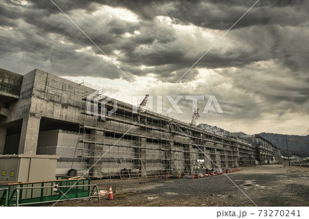 建設中の北陸新幹線南越駅 73270241