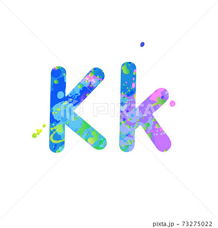 PM Pink Purple Blue White Uppercase Lowercase Modern Creative