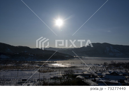 山 冬 季節 73277440