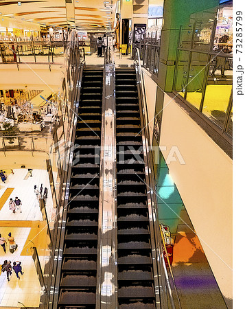 ショッピングモール（照合施設）のイラスト 73285799