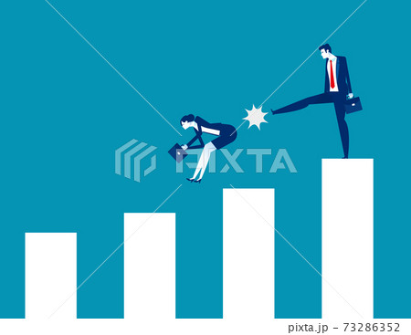 Business punish partnership. Business competition concept 73286352