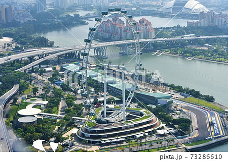 マリナーベイ・サンズ展望デッキからの景色(シンガポール) マリナーベイ・サンズ展望デッキからの景色(シンガポール) 73286610
