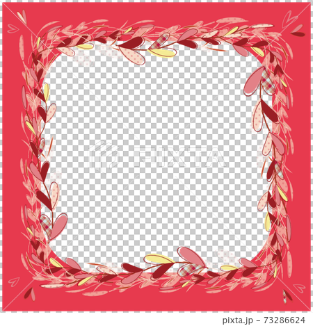 Heart-shaped plant square frame photo frame Heart-shaped plant square frame photo frame 73286624