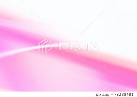 ピンク色系の抽象的背景 緩やかなラインの写真素材