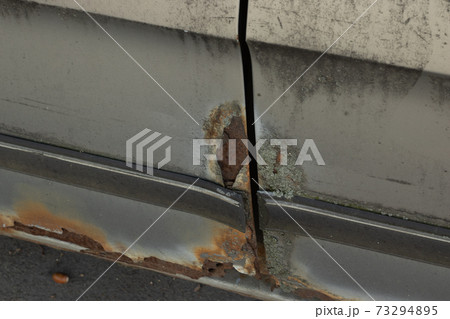 Steel plate with rust. Old car body Steel plate with rust. Old car body 73294895