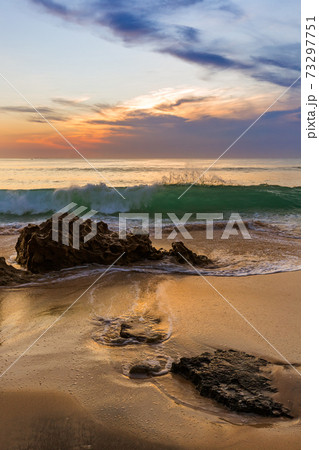Dreamland Beach in Bali Indonesia 73297751