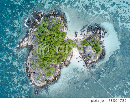 Aerial summer landscape of Lipe Island Aerial summer landscape of Lipe Island 73304722