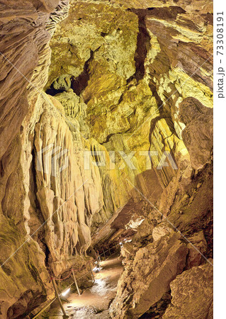 Cave of Las Guixas, Villanua, Pyrennes, Huesca, Aragon, Spain, Europe 73308191