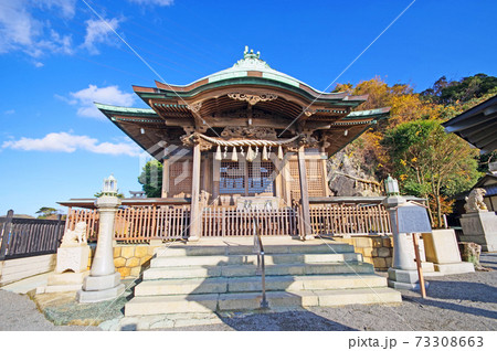 北九州市門司区の関門海峡にある和布刈神社 73308663