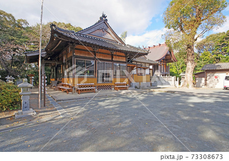 北九州市小倉南区の荘八幡神社社殿 北九州市小倉南区の荘八幡神社社殿 73308673