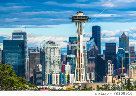 Seattle, Washington, USA City Skyline Seattle, Washington, USA City Skyline 73309916