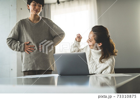 テレワーク 73310875