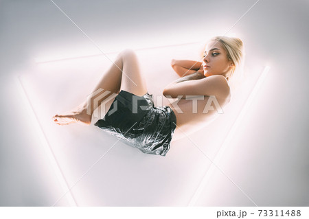 female art portrait social pressure mental recovery 73311488