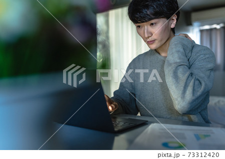 テレワーク テレワーク 73312420